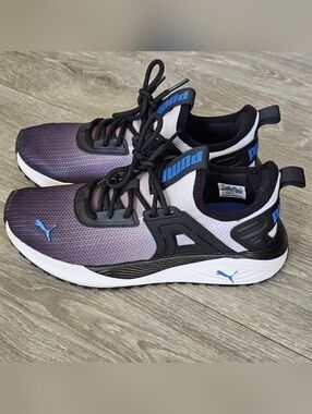 B7 Puma Pacer 23 395533-03 Teens US4 Running Multicolor Fade Athletic Sneakers